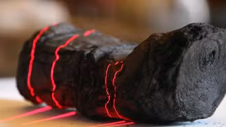 AI đọc được cuộn giấy cháy trong trận núi lửa 2.000 năm trước