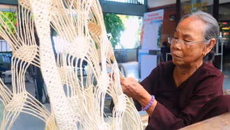 Nghề đan võng ngô đồng, làm nhà tre ở Hội An trở thành di sản