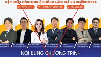 Công an kiểm tra đột xuất một hội thảo thẩm mỹ trái phép