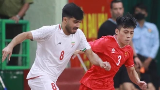 Đội tuyển futsal Việt Nam cọ xát quan trọng cho World Cup