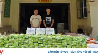 Việt Nam và Campuchia hợp tác triệt phá đường dây buôn bán gần 1 tấn ma túy