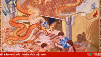 Triển lãm 'Vẽ con rồng': Sáng tạo hình tượng rồng dưới góc nhìn của những họa sĩ trẻ