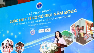 Bộ Y tế tổ chức phát động Cuộc thi Y tế cơ sở giỏi năm 2024
