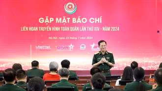 Liên hoan truyền hình toàn quân lần thứ XIV có lượng tác phẩm tham dự lớn nhất