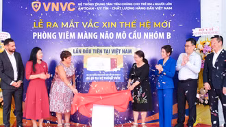VNVC ra mắt vắc-xin phòng viêm màng não mô cầu từ 2 tháng tuổi