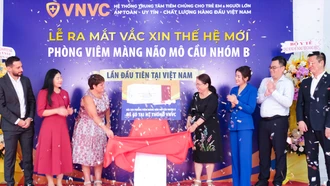 VNVC ra mắt vắc-xin phòng viêm màng não mô cầu từ 2 tháng tuổi