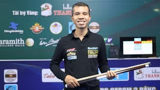 Liên tục tung sê-ri điểm lớn, Trần Quyết Chiến giành chức vô địch đầy thuyết phục