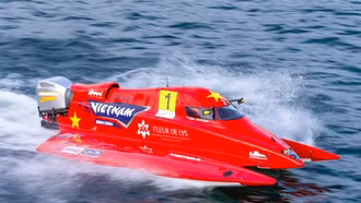 Bình Định đua thuyền máy F1 tốc độ tối đa 250 km/h, các tay đua không được va chạm nhau