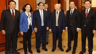 Tổng Bí thư Nguyễn Phú Trọng chủ trì phiên họp thứ nhất Tiểu ban văn kiện Đại hội XIV của Đảng