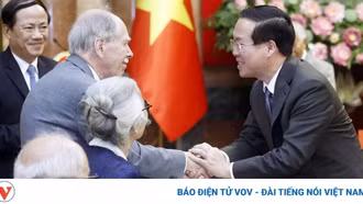 Chủ tịch nước gặp các nhà khoa học dự Hội nghị khoa học quốc tế