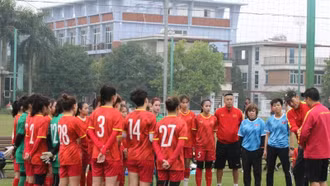 Đội tuyển U20 nữ Việt Nam tập trung chuẩn bị giải châu Á