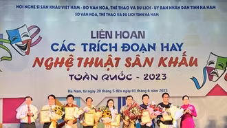 Vinh danh các trích đoạn hay sân khấu toàn quốc