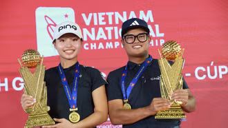 Nhất Long, Chúc An vô địch giải Golf quốc gia 2023