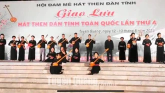 Hơn 400 nghệ nhân, diễn viên tham gia Giao lưu hát Then, đàn Tính toàn quốc lần thứ IV