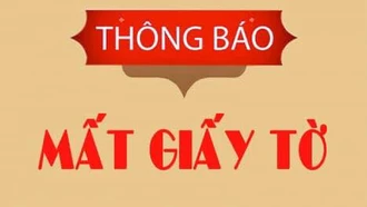 Rơi giấy tờ