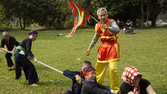 Giao lưu cộng đồng kéo co tại Trung Đô