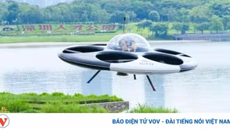 Trung Quốc trình làng đĩa bay có người lái đầu tiên trên thế giới