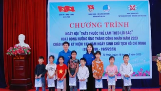 Nhiều hoạt động ý nghĩa tại "Ngày hội thầy thuốc trẻ làm theo lời Bác"