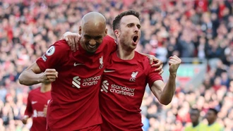 Liverpool thắng kịch tính Nottingham Forest