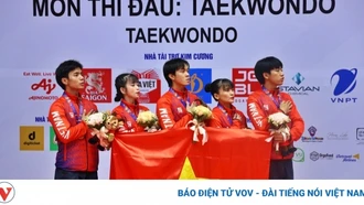 Taekwondo Việt Nam thưởng 500 USD cho mỗi tấm Huy chương Vàng SEA Games 32