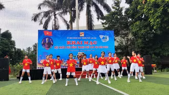 Khai mạc Hội khỏe Phù Đổng thành phố Lào Cai năm 2023