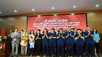 Đội tuyển bóng đá nữ xuất quân tham dự Vòng Chung kết World Cup