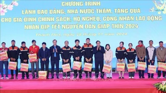 Thủ tướng: Không để ai không có Tết; không để ai bị bỏ lại phía sau