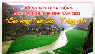 Chương trình hoạt động Tuần Du lịch Ninh Bình năm 2023