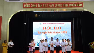 Bệnh viện Đa khoa tỉnh Lào Cai: Tổ chức thành công Hội thi tay nghề bác sỹ năm 2023