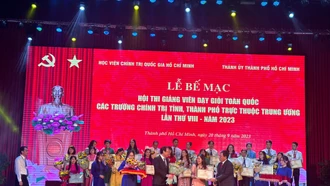 Trường Chính trị tỉnh Lào Cai đạt giải cao tại hội thi giảng viên giỏi các trường chính trị toàn quốc lần thứ VIII