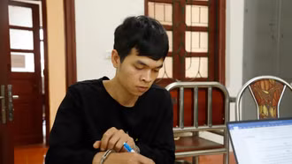 Công an thị xã Sa Pa bắt đối tượng trộm cắp dây cáp điện