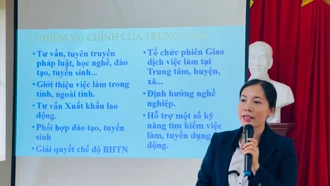 Công an tỉnh Lào Cai: Tư vấn, giới thiệu việc làm cho chiến sĩ nghĩa vụ sắp hết hạn phục vụ tại ngũ 