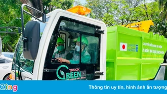 Thành phố đầu tiên ở Việt Nam có xe tải điện thu gom rác