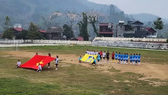 Bảo Yên: Giao hữu thể thao "Mừng Đảng, mừng Xuân" Giáp Thìn 2024 