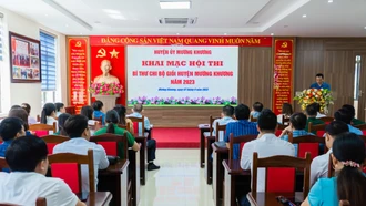 Mường Khương, Si Ma Cai: Tổ chức Hội thi Bí thư Chi bộ giỏi năm 2023