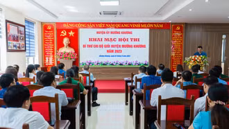 Mường Khương, Si Ma Cai: Tổ chức Hội thi Bí thư Chi bộ giỏi năm 2023