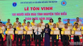 Thực hiện tốt chế độ chính sách đối với người hiến máu tình nguyện