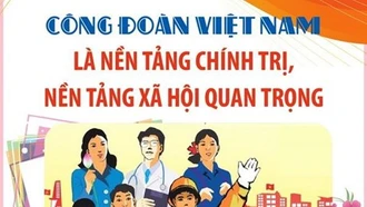 Công đoàn Việt Nam là nền tảng chính trị, nền tảng xã hội quan trọng