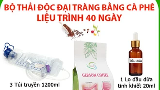 Hiểm họa detox bằng thụt cà phê