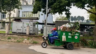 Dừng hoạt động hơn 60 xe điện gom rác từ ngày 10/4