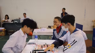 Bế mạc Giải cờ vua thanh, thiếu niên, nhi đồng tỉnh Lào Cai