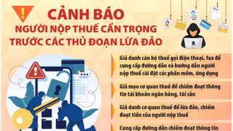 Cảnh giác chiêu trò giả mạo cán bộ thuế để lừa đảo