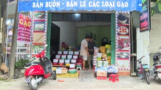 Giá gạo tăng, người kinh doanh chịu nhiều tác động
