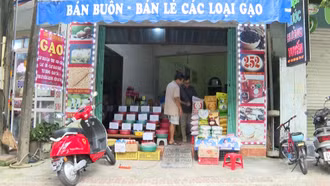 Giá gạo tăng, người kinh doanh chịu nhiều tác động