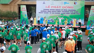 Lào Cai tổ chức Lễ phát động “Tháng hành động vì môi trường” năm 2023 và giải chạy “Vì tương lai xanh”