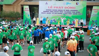 Lào Cai tổ chức Lễ phát động “Tháng hành động vì môi trường” năm 2023 và giải chạy “Vì tương lai xanh”
