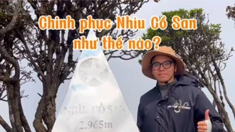 Hành trình chinh phục đỉnh núi Nhìu Cồ San