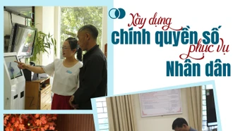 Xây dựng chính quyền số phục vụ Nhân dân