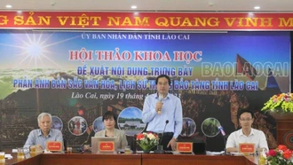 Lấy ý kiến xây dựng Bảo tàng tỉnh Lào Cai thành một "Bảo tàng sống"