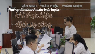 [Infographic] Hướng dẫn thanh toán trực tuyến khi thực hiện dịch vụ công